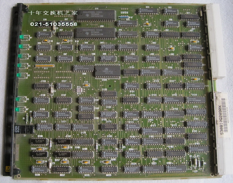 西门子300E电话交换机 LBC Q2090 功能板